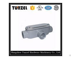 Electrical Aluminum Rigid Threaded Type T Conduit Body By Manufacturer