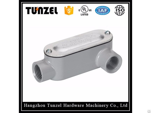 Electrical Aluminum Rigid Ll Type Conduit Body By Manufacturer