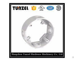 4 Inch Aluminum Electrical Box Round Extension Ring By Chinese Supplier