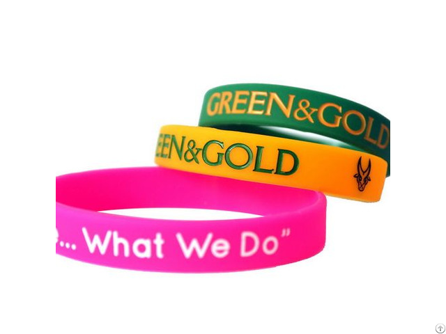 Silicone Wristband For Promotional Gifts Custom Logos