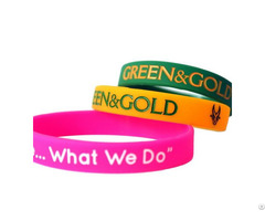 Silicone Wristband For Promotional Gifts Custom Logos
