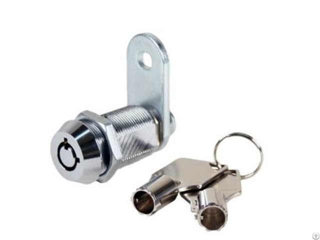 Zinc Alloy Tubular Cam Lock Cylinder Diameter 3 4 Inch Two Keys