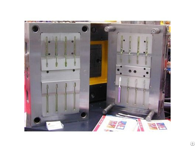 Plastic Toothbrush Injection Mold