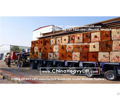 Compatible Goldhofer Thp Sl Model Modular Trailers Multi Axle Trailer From Chinaheavylift