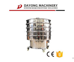 High Frequency Rotary Vibration Screen For Plastic Powder