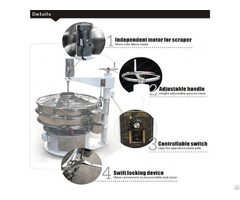 Stainless Steel Soy Sauce Rotary Vibration Sieve