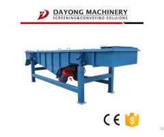 Carbon Steel Linear Vibrating Screen For River Sand