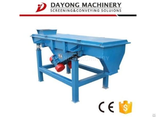 Linear Vibrating Screen For Starch