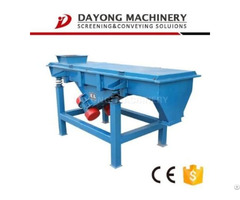 Linear Vibrating Screen For Starch