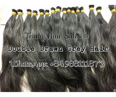 Double Gray Hair Wholesale Price Top Best Quality Supplier