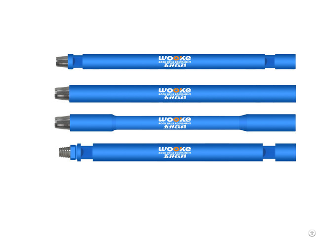 Api Thread Drill Pipe Rod Matched Up With High Air Pressure Rig