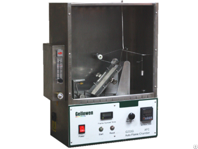 Fabric 45 Degree Flammability Tester