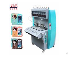 Automatic Plastic Silicone Mobile Phone Case Dispensing Dropping Making Machine Equipment