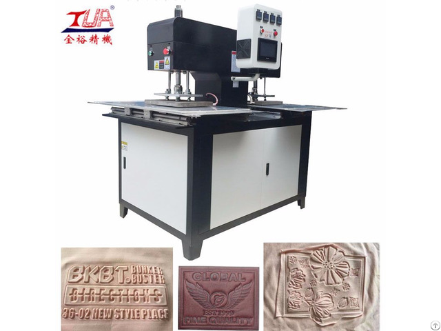 China Clothes Label Embossing Machine Equipment