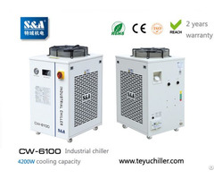 S And A Industrial Compressor Refrigeration Chiller Cw 6100 Factory
