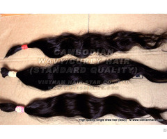 Cambodian Natural Wavy Curly Hair High Quality