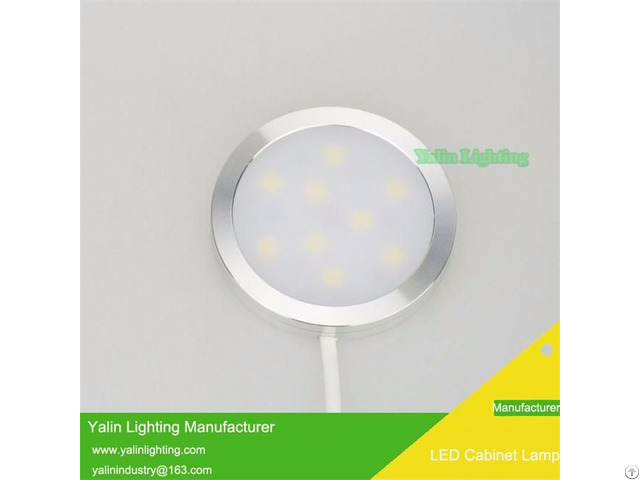 Disc Led Cabinet Or Wardrobe Lamp With 1 To 6 Way Splitter