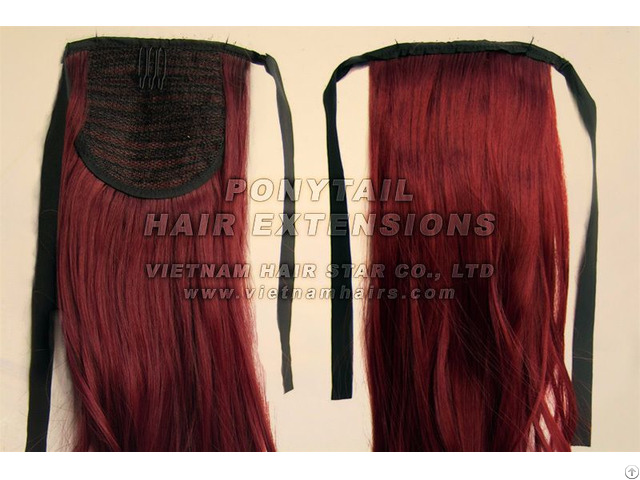 Vietname Ponytail Hair Extensions High Quality Good Price