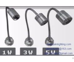Adjustable 1w 3w 5w Led Cabinet Lights Hotel Wall Or Desk Spot Lamp