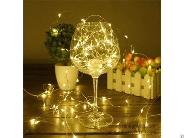 Flexible Led Copper Wire Light For Chritmas Holiday Decorative Rope Lighting