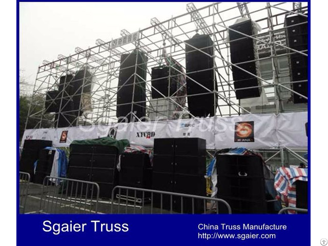 Concert Scaffolding Layer Truss System