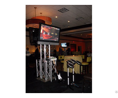 Outdoor Tv Truss Stand For Performance Display