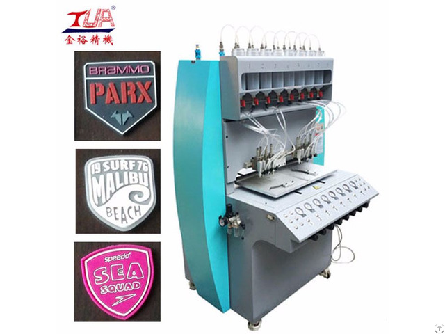 Hot Selling Pvc Rubber Plastic Patch Dispensing Machine