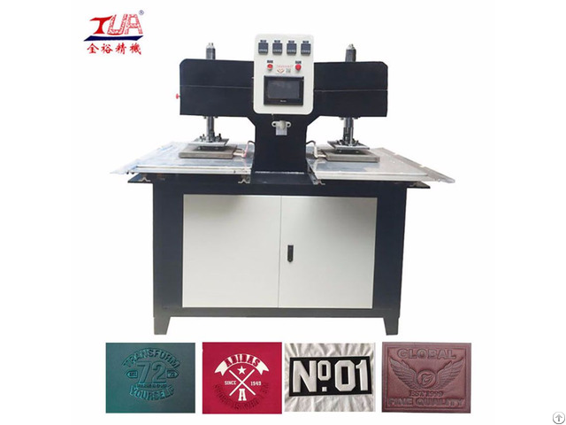 China Shoes Plastic Logo Embossing Making Machine Equipment