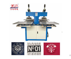 China Shoes Silicone Label Embossed Machine Equipment