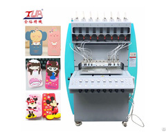 Automatic Rubber Silicone Plastic Cell Phone Cases Dispensing Machine