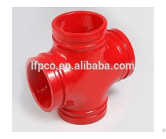 Ductile Iron Pipe Fittings Grooved Tee