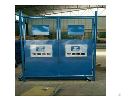 Construction Site Lift Door