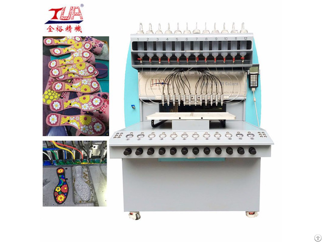 Hot Sell Soft Pvc Shoe Sole Dropping Machine