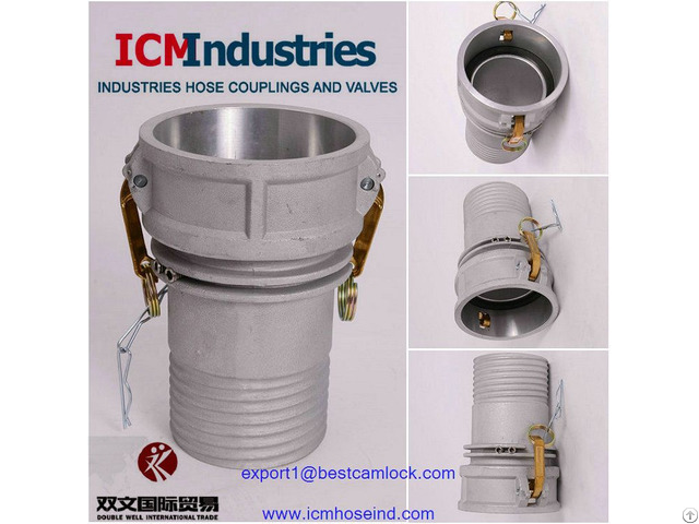 Aluminium Scroll Composite Hose Coupling