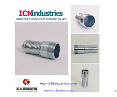 Galvanized Carbon Steel King Combination Nipple