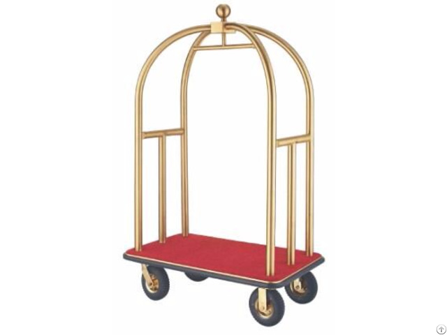 Hotel Luggage Trolley Bellman Cart