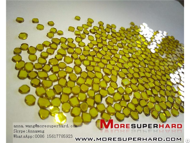 Synthetic Diamond Plates Macles For Cutting Tools