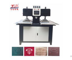Supply 2 Heads 3d Labels Embossing Machine