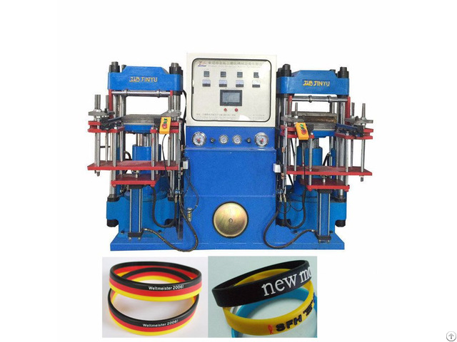 The World Cup Athletes Wear Silicone Wristband Making Machine