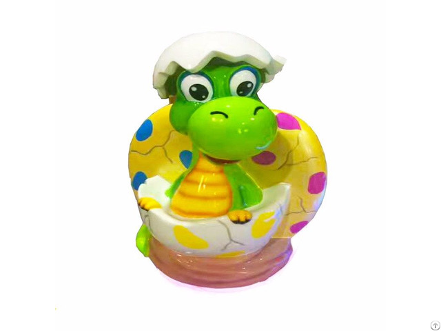 Indoor Game Coin Operated Dinosaur Kiddie Ride Rocking Amusement Machine