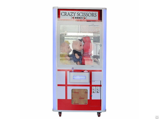 Crazy Scissors Gifts Vending Machine Cut Prize Amusement Game