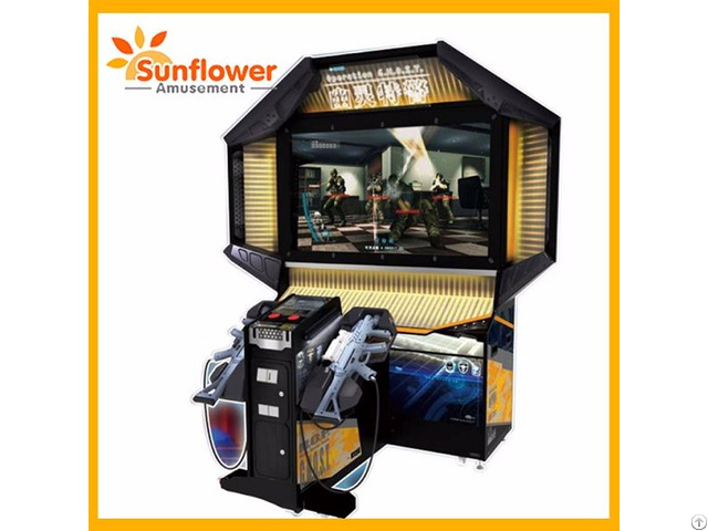 Ghost Operation Coin Operated Shooting Machine War Simulator For Game Center