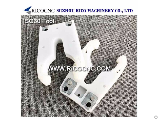 Iso30 Tool Holder Forks Cnc Router Grippers For Woodwroking Machine