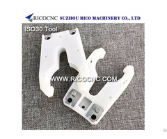Iso30 Tool Holder Forks Cnc Router Grippers For Woodwroking Machine
