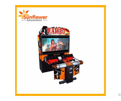 Ramboo Simulator Games 55 Inch Lcd Arcade Shooting Machines