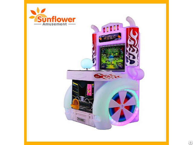 Popular Amusement Park Games Coin Operated Kids Shooting Machine