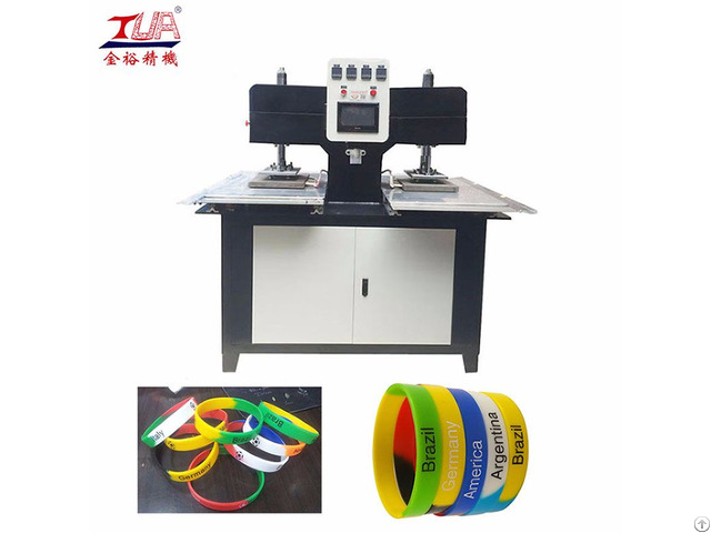 Silicon Wristband Automati Embossing Machine