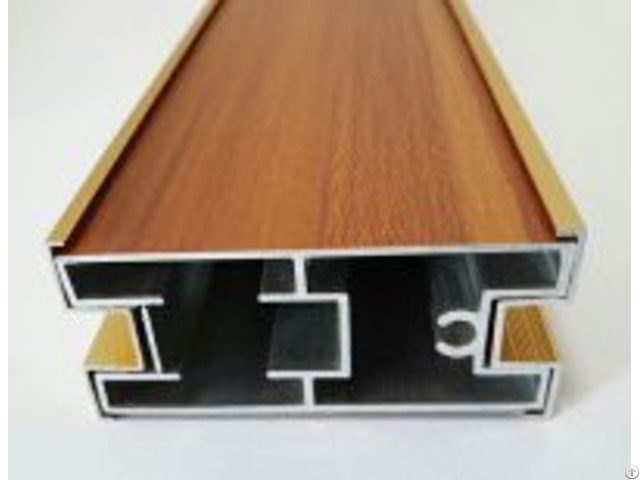 Aluminum Wooden Grain Profile