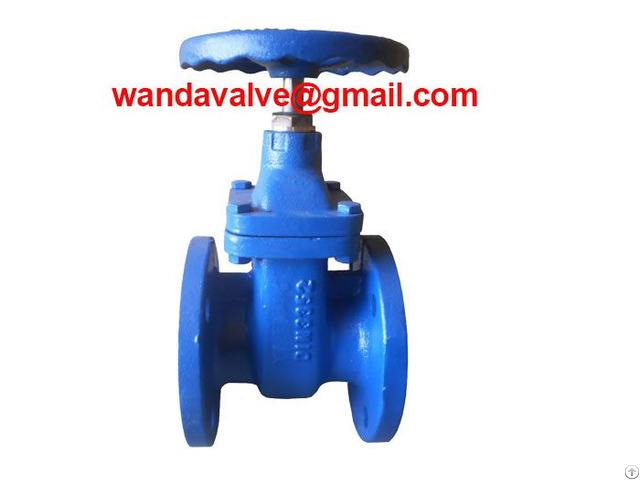 Din F4 Metal Seated Gate Valve