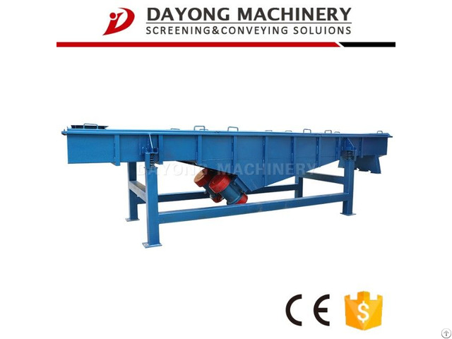 Mineral Vibrating Sieve Machine Effective Linear Vibration Screen